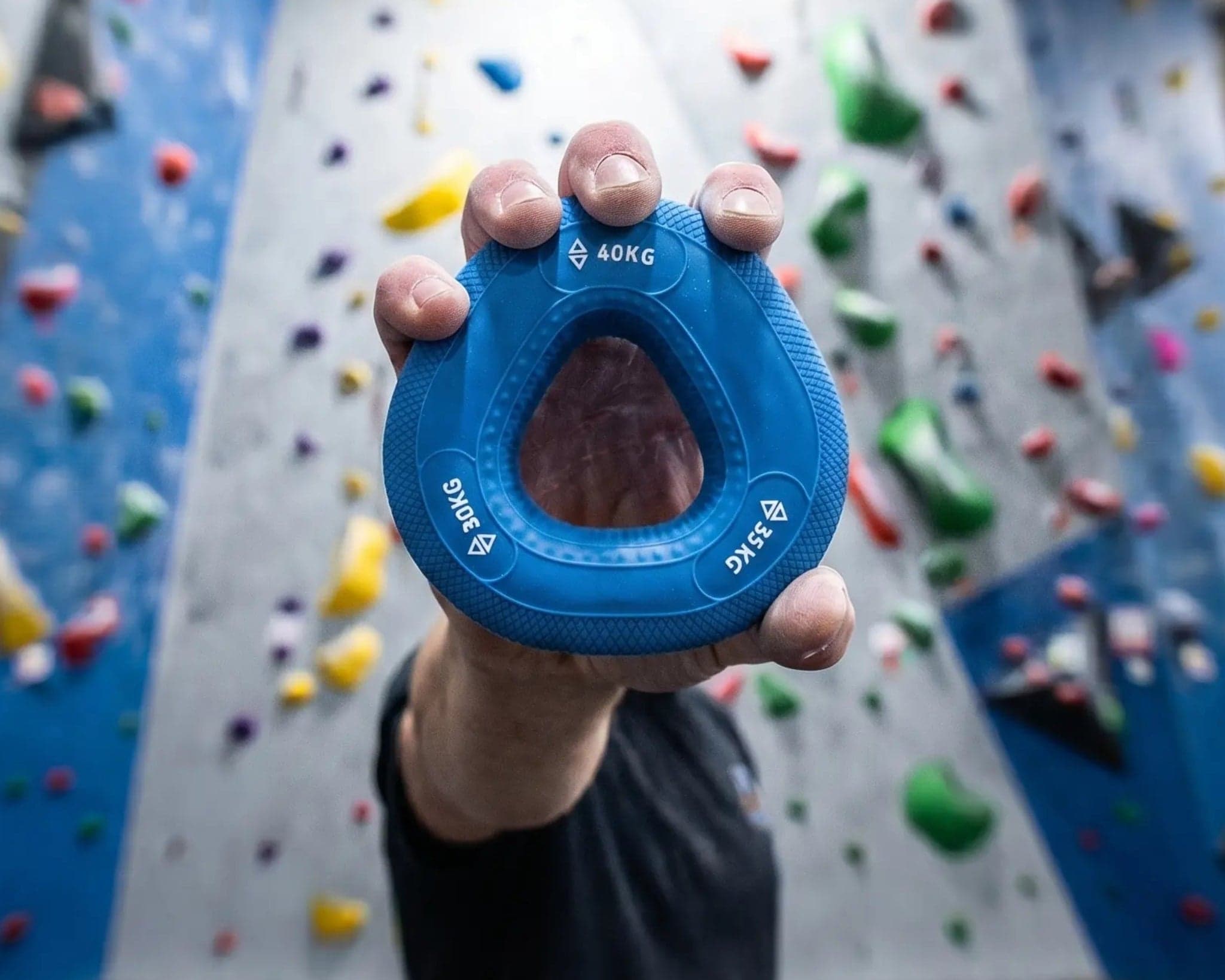 Dad Hands grip ring in use